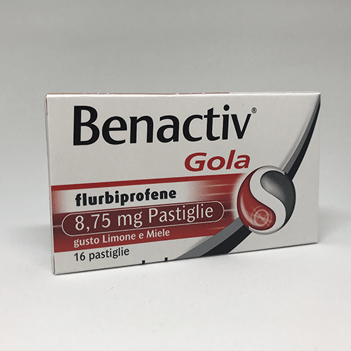 (image for) Benactiv Gola 8,75 mg pastiglie gusto limone e miele
