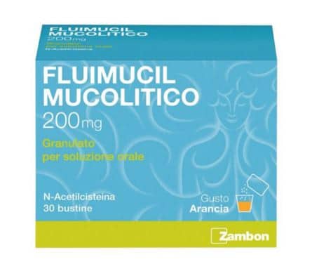 (image for) Fluimucil Mucolitico 200mg Soluzione Orale 30 Bustine