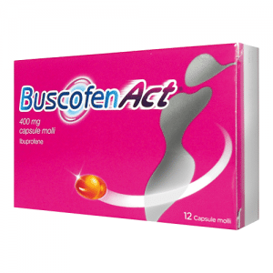 (image for) Buscofenact 400 mg 12 capsule molli