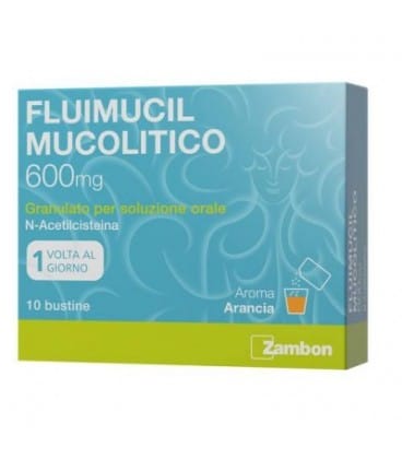 (image for) Fluimucil Mucolitico 10 bustine 600mg