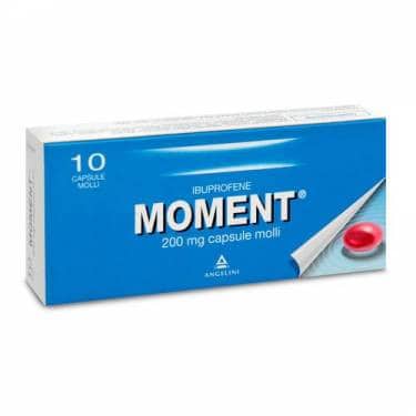 (image for) Moment 200 mg 10 Capsule Molli