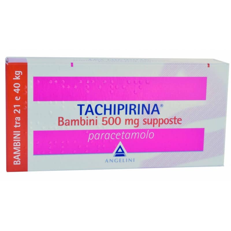 (image for) TACHIPIRINA BAMBINI 10 SUPPOSTE 500 mg