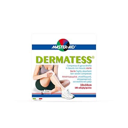 (image for) MASTER-AID – Dermatess – Compressa Di Garza Idrofila In Tessuto Non Tessuto 10X10