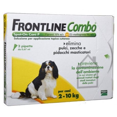 (image for) Frontline Combo Spot On Antiparassitario per Cani 2-10 kg