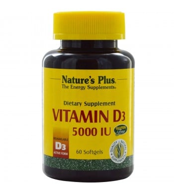 (image for) Natures Plus Vitamin D3 5000 IU