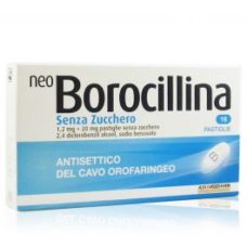 NeoBorocillina mal di gola antisettico disinfettante