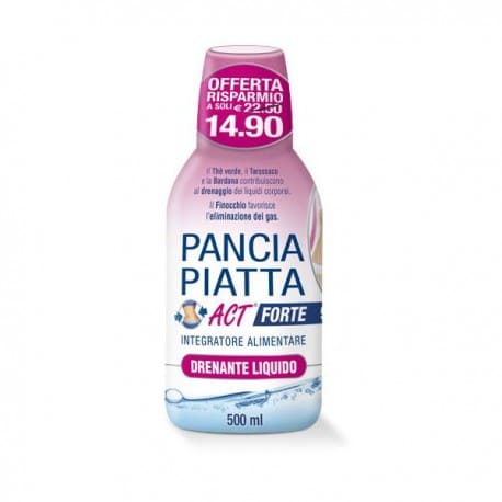 (image for) Pancia piatta Act Forte drenante liquido